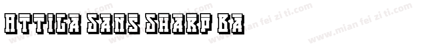 Attila Sans Sharp Ba字体转换